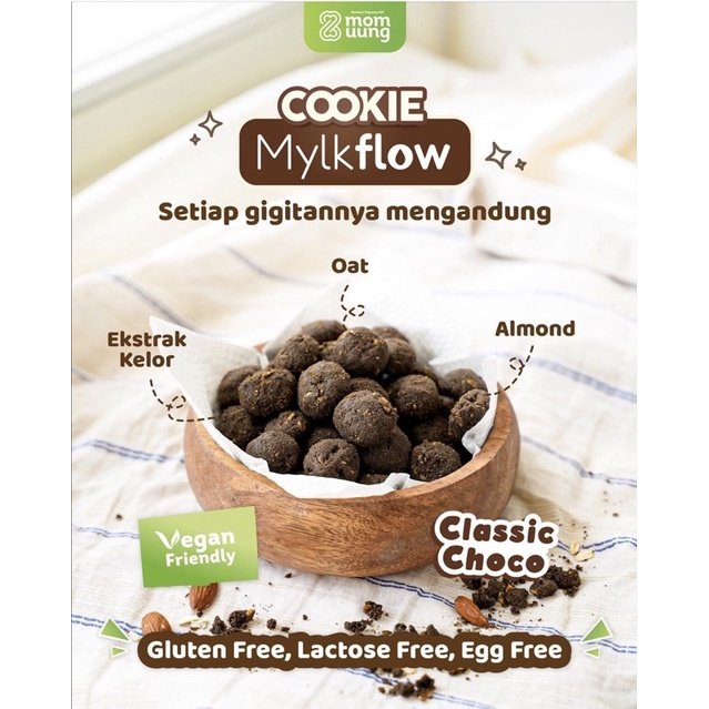 MOM UUNG COOKIE MYLKFLOW (RASA COKLAT)